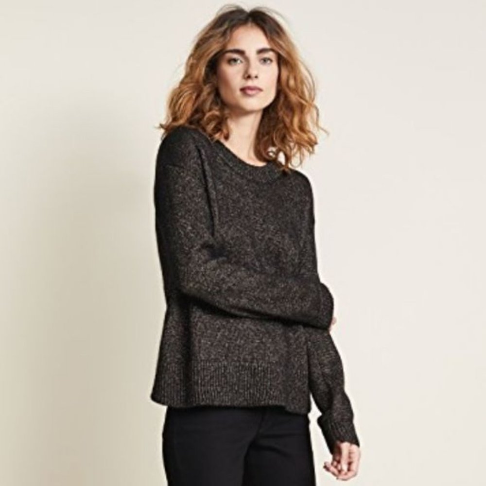 A.L.C. Bowen Metallic Wool/Alpaca Blend Pullover Sweater size Small